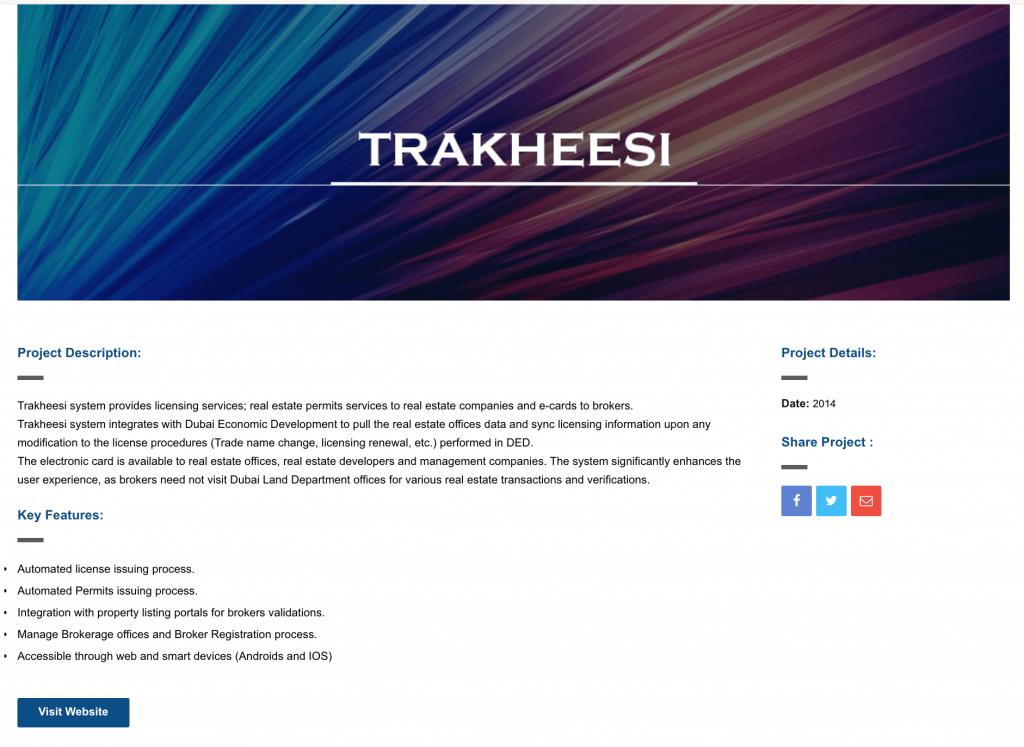 Dubai Trakheesi System for Real Estate